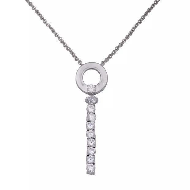 orphelia Orphelia® Women's Sterling Silver Necklace - Silver ZK-2735