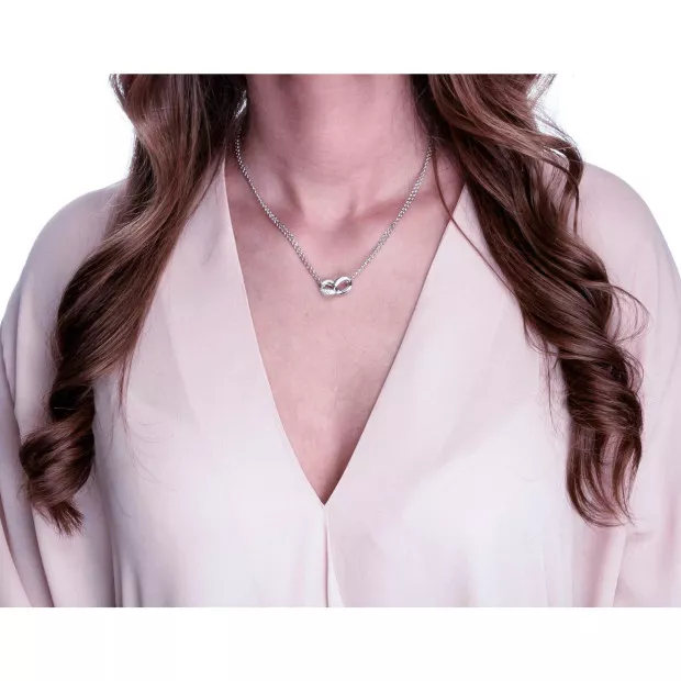 Orphelia Orphelia® Women's Sterling Silver Necklace - Silver ZK-7176