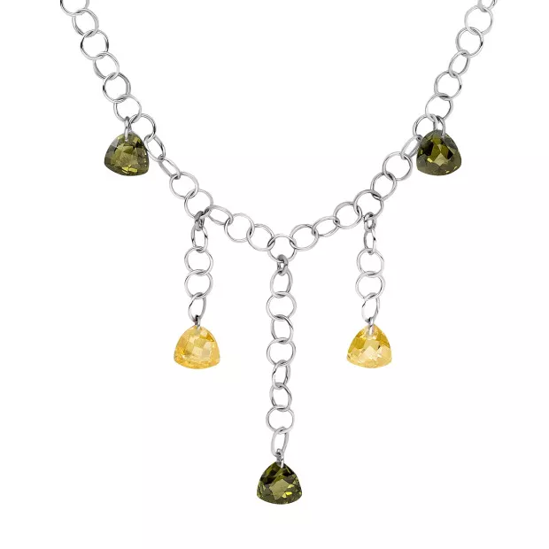 orphelia Orphelia® Women's Sterling Silver Necklace - Silver ZK-2684/1