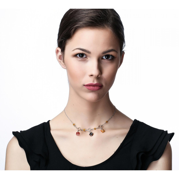 Orphelia Orphelia® Women's Sterling Silver Necklace - Silver ZK-2584