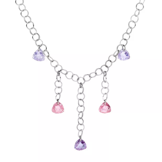 orphelia Orphelia® Women's Sterling Silver Necklace - Silver ZK-2684