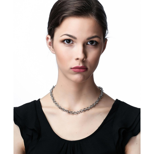 Orphelia Orphelia® Women's Sterling Silver Necklace - Silver ZK-2715