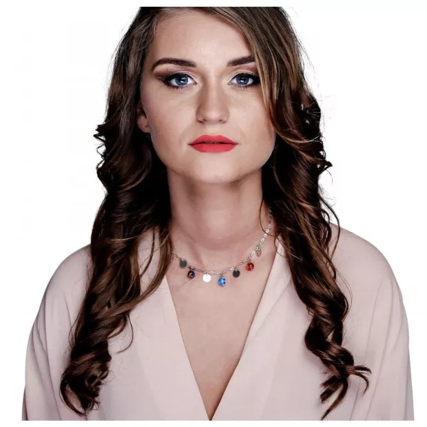 Orphelia Orphelia® Women's Sterling Silver Necklace - Silver ZK-2525