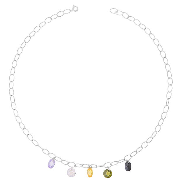Orphelia Orphelia® Women's Sterling Silver Necklace - Silver ZK-2687