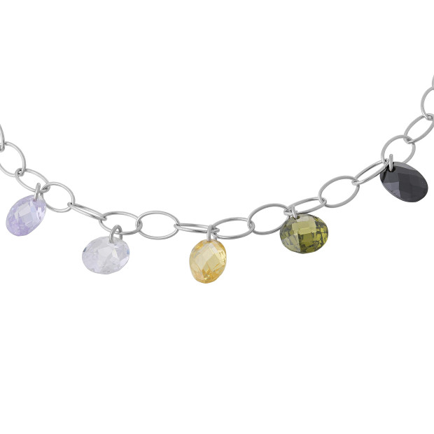 Orphelia Orphelia® Women's Sterling Silver Necklace - Silver ZK-2687