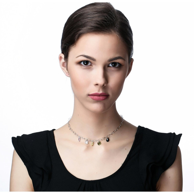 Orphelia Orphelia® Women's Sterling Silver Necklace - Silver ZK-2687