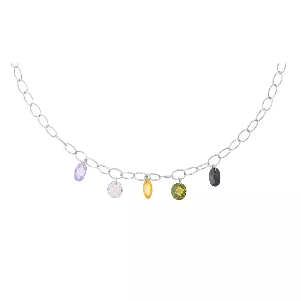 orphelia Orphelia® Women's Sterling Silver Necklace - Silver ZK-2687