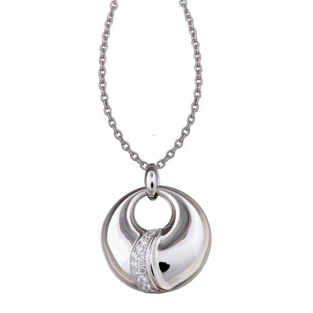 Orphelia Orphelia® Women's Sterling Silver Pendant With Chain - Silver ZH-4484