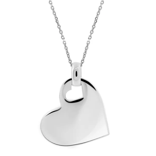 orphelia Orphelia® Women's Sterling Silver Pendant with Chain - Silver ZH-4359