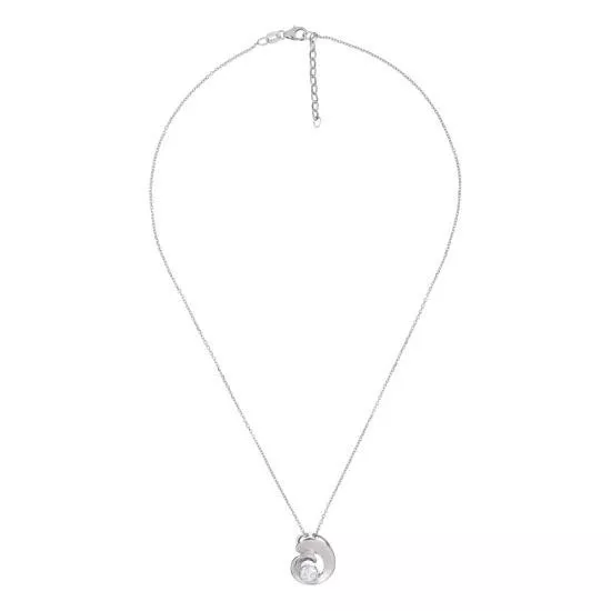Orphelia Orphelia® Women's Sterling Silver Pendant With Chain - Silver ZH-4656