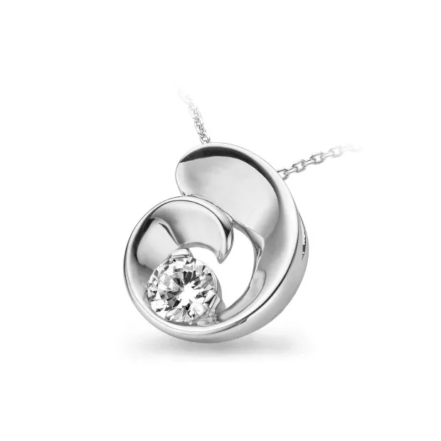 orphelia Orphelia® Women's Sterling Silver Pendant with Chain - Silver ZH-4656