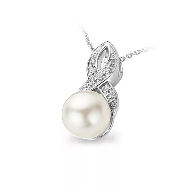 orphelia Orphelia® Women's Sterling Silver Pendant with Chain - Silver ZH-4650