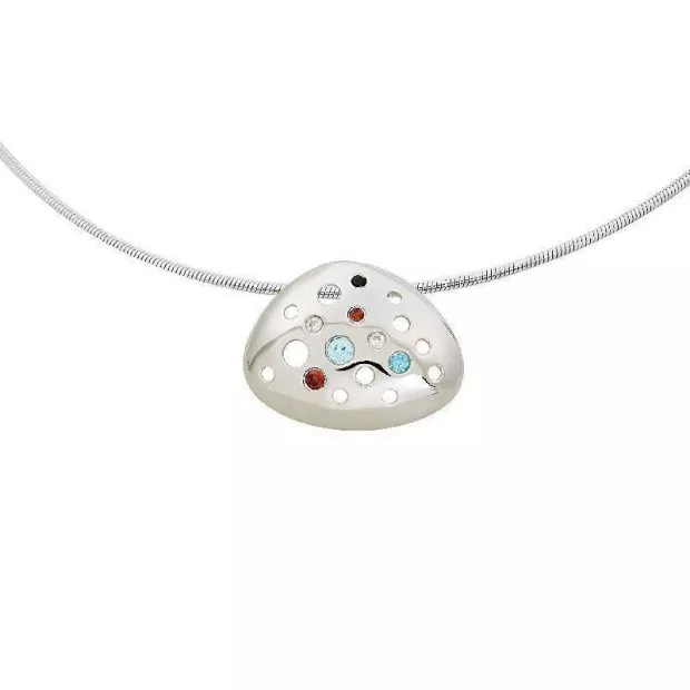Orphelia Orphelia® Women's Sterling Silver Pendant With Chain - Silver ZH-4480