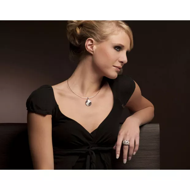 Orphelia Orphelia® Women's Sterling Silver Pendant With Chain - Silver PEN-299