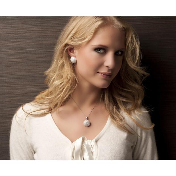 Orphelia Orphelia® Women's Sterling Silver Pendant With Chain - Silver PEN-3015