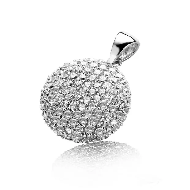 orphelia Orphelia® Women's Sterling Silver Pendant with Chain - Silver PEN-3015