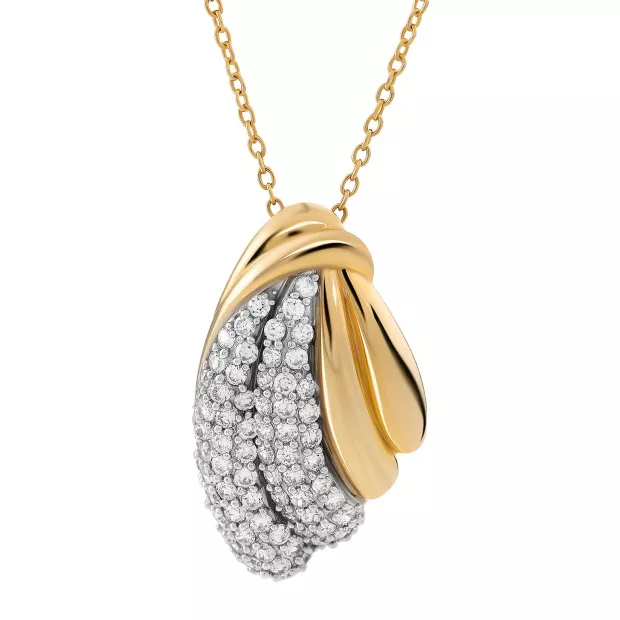 orphelia Orphelia® Women's Sterling Silver Pendant with Chain - Gold ZH-4528 GOLD