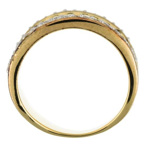 Orphelia Orphelia® Women's Sterling Silver Ring - Gold ZR-3600-GOLD
