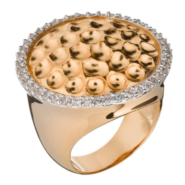 Orphelia Orphelia® Women's Sterling Silver Ring - Rose R-4216-ROSE