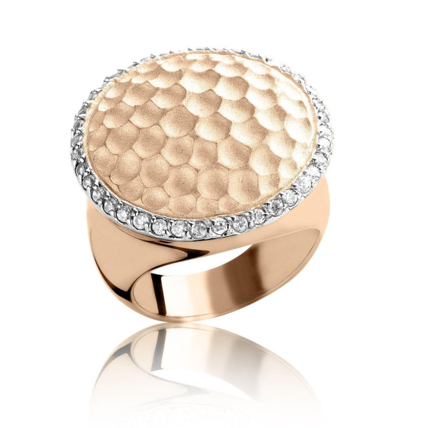 orphelia Orphelia® Women's Sterling Silver Ring - Rose R-4216-ROSE