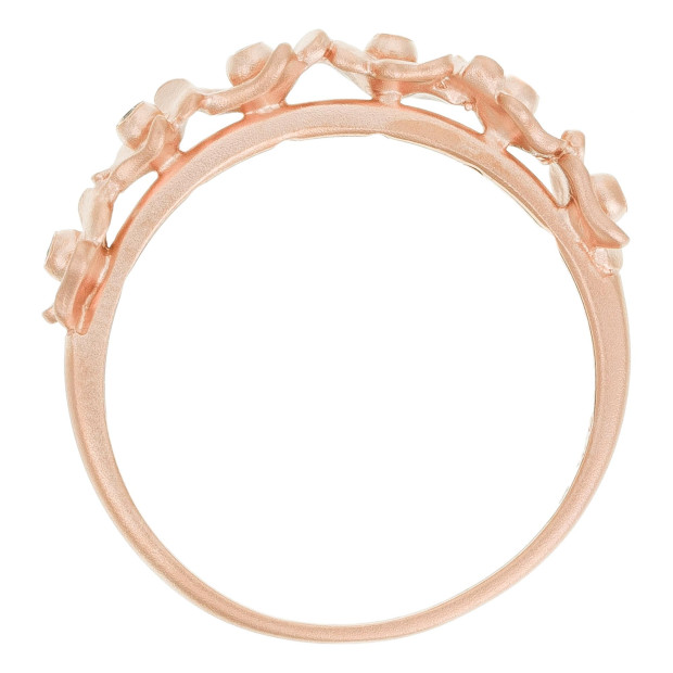 Orphelia Orphelia® Women's Sterling Silver Ring - Rose ZR-3934/1