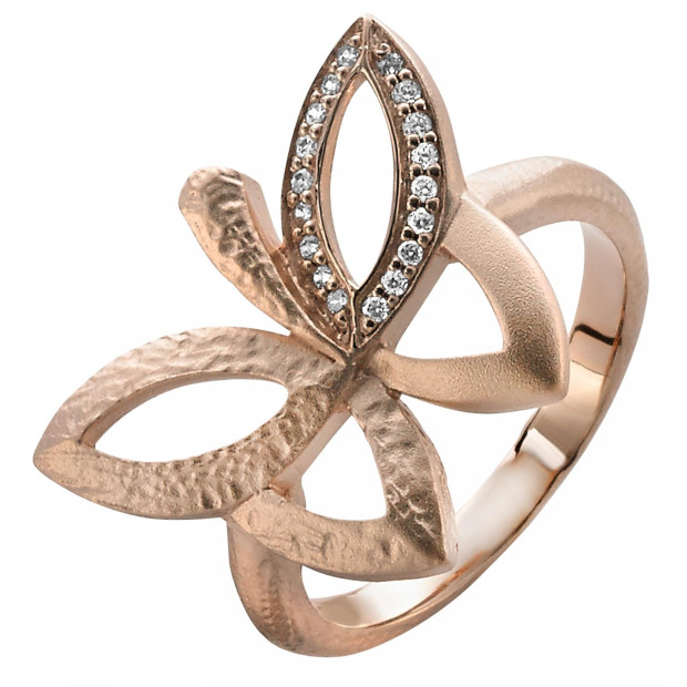 orphelia Orphelia® Women's Sterling Silver Ring - Rose ZR-3948/1