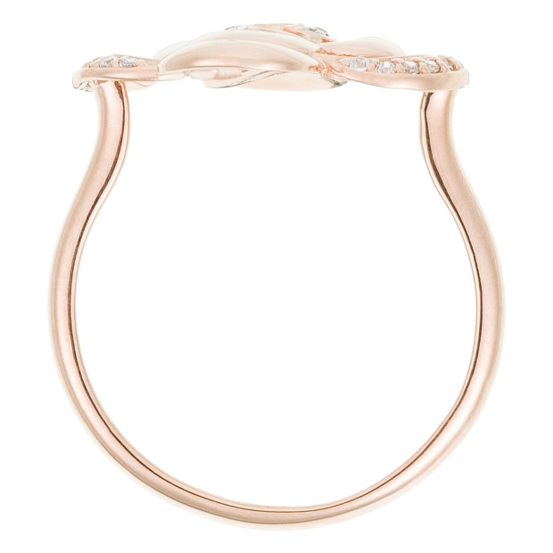 Orphelia Orphelia® Women's Sterling Silver Ring - Rose ZR-3939/1