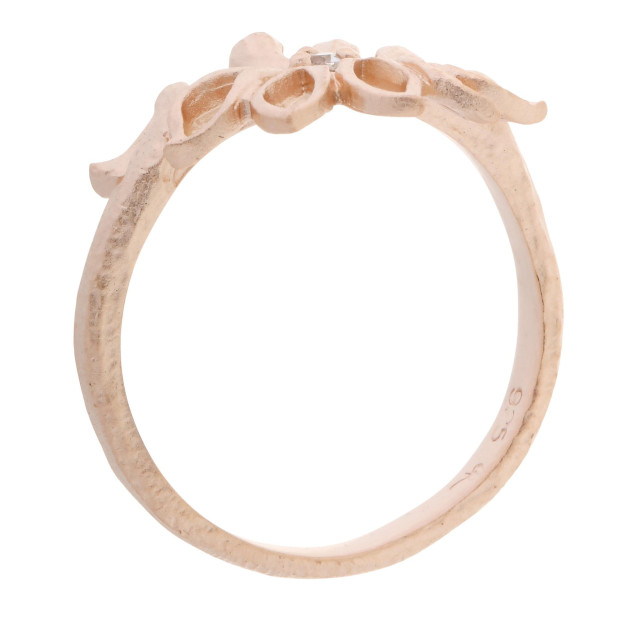 Orphelia Orphelia® Women's Sterling Silver Ring - Rose ZR-6027/1