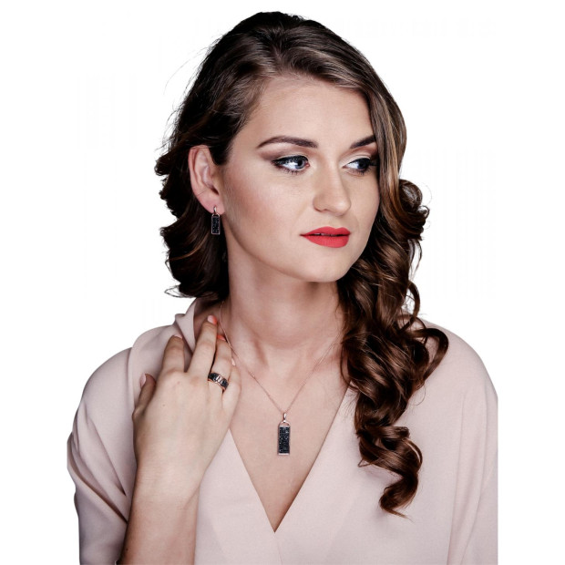 Orphelia Orphelia® Women's Sterling Silver Ring - Rose ZR-6045