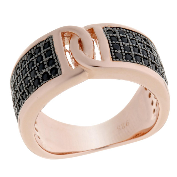 orphelia Orphelia® Women's Sterling Silver Ring - Rose ZR-6045