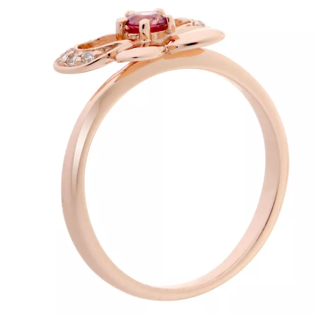 Orphelia Orphelia® Women's Sterling Silver Ring - Rose ZR-7083