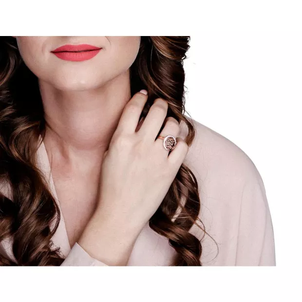 Orphelia Orphelia® Women's Sterling Silver Ring - Rose ZR-7089/1