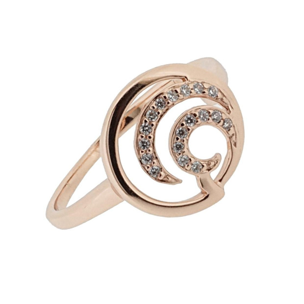 Orphelia Orphelia® Women's Sterling Silver Ring - Rose ZR-7084/1