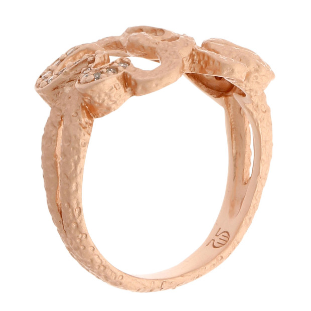 Orphelia Orphelia® Women's Sterling Silver Ring - Rose ZR-7077/1