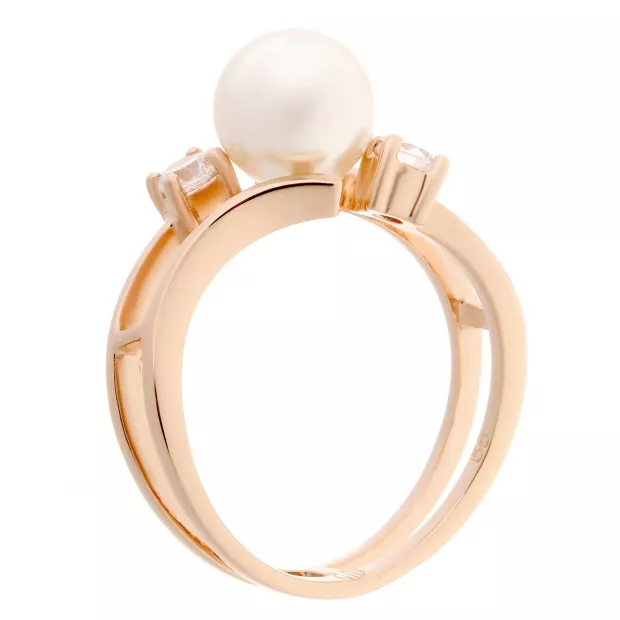 Orphelia Orphelia® Women's Sterling Silver Ring - Rose ZR-7119/RG