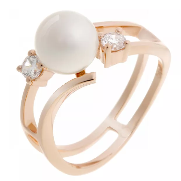 orphelia Orphelia® Women's Sterling Silver Ring - Rose ZR-7119/RG