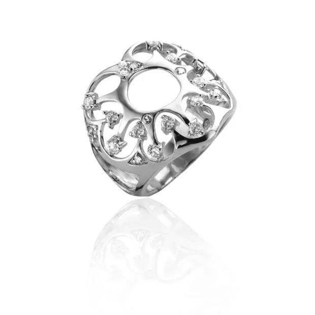 Orphelia Orphelia® Women's Sterling Silver Ring - Silver R-4350-RP