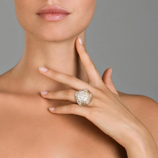 Orphelia Orphelia® Women's Sterling Silver Ring - Silver R-4251-RP