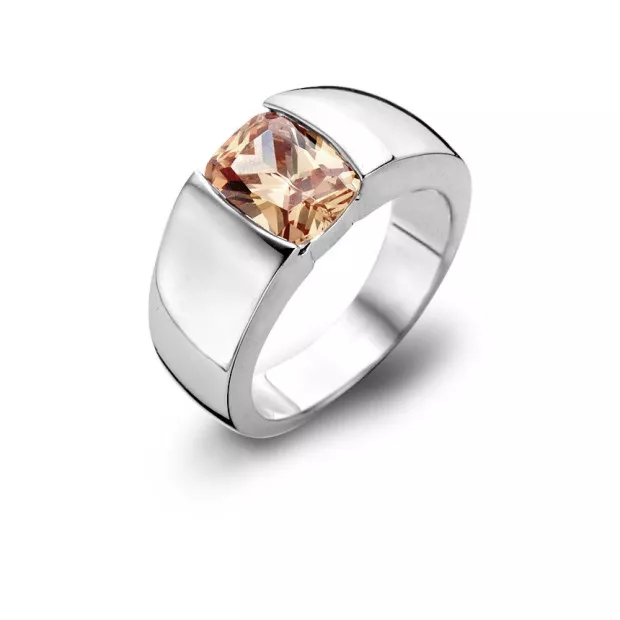 orphelia Orphelia® Women's Sterling Silver Ring - Silver ZR-3403/2/52