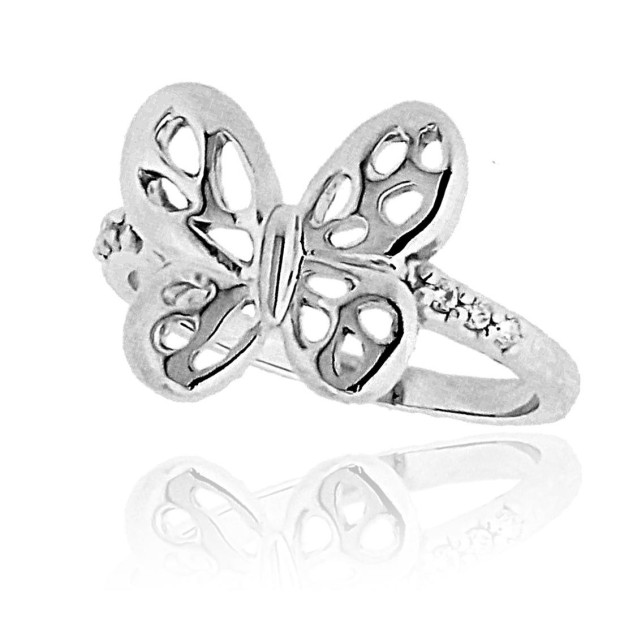Orphelia Orphelia® Women's Sterling Silver Ring - Silver ZR-3927