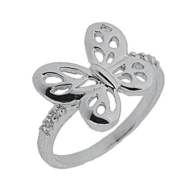 orphelia Orphelia® Women's Sterling Silver Ring - Silver ZR-3927