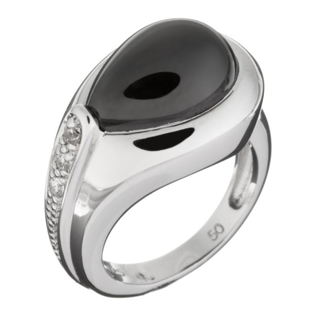 orphelia Orphelia® Women's Sterling Silver Ring - Silver ZR-3624