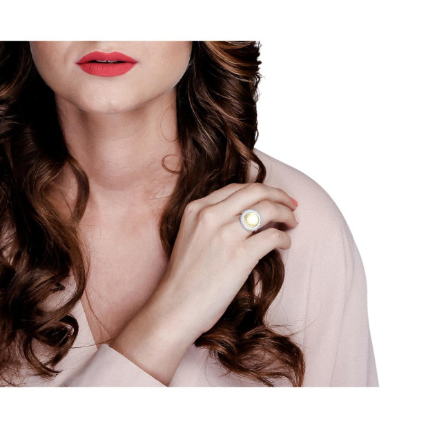 Orphelia Orphelia® Women's Sterling Silver Ring - Silver ZR-6041/2