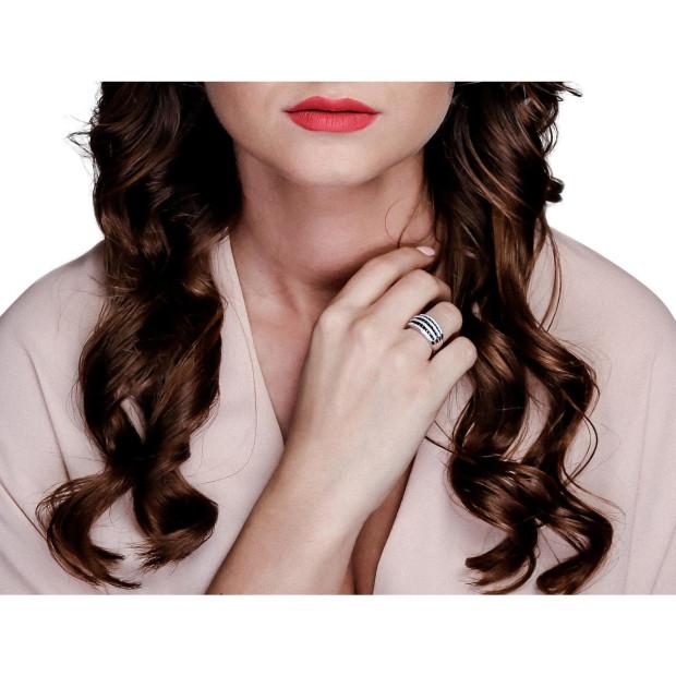 Orphelia Orphelia® Women's Sterling Silver Ring - Silver ZR-6084