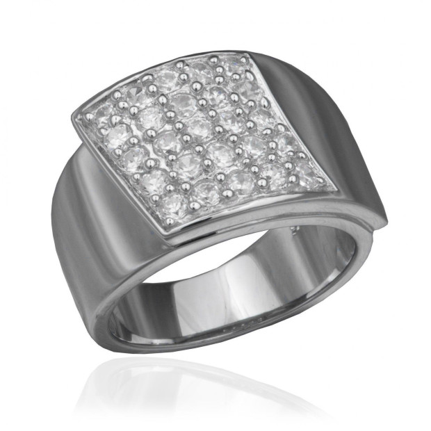 orphelia Orphelia® Women's Sterling Silver Ring - Silver ZR-3603