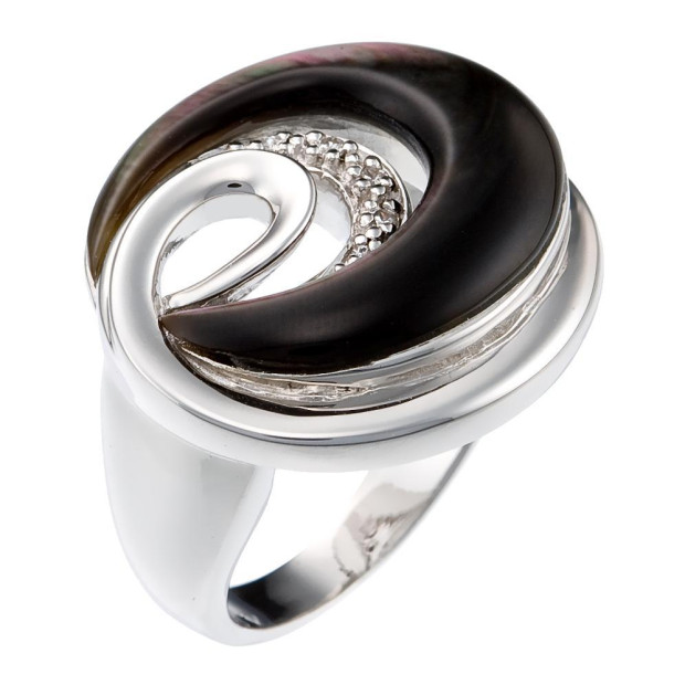 orphelia Orphelia® Women's Sterling Silver Ring - Silver ZR-3703