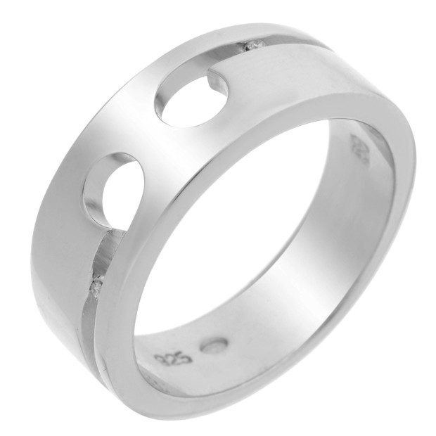 orphelia Orphelia® Women's Sterling Silver Ring - Silver ZR-3444