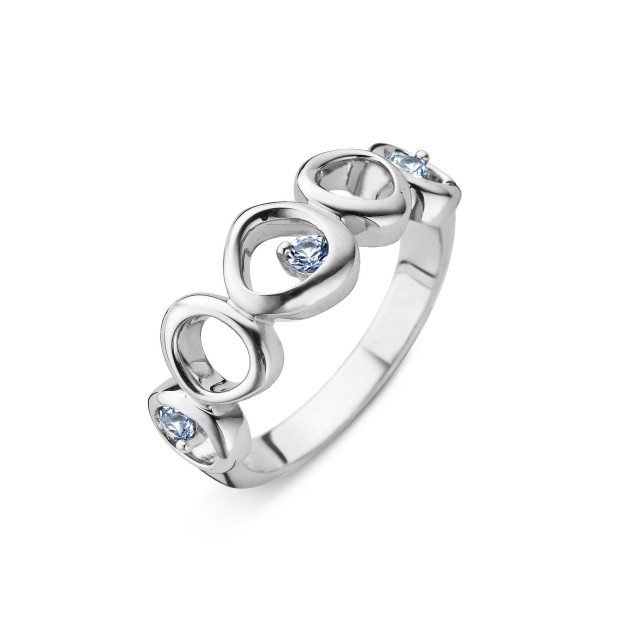 Orphelia Orphelia® Women's Sterling Silver Ring - Silver ZR-3752