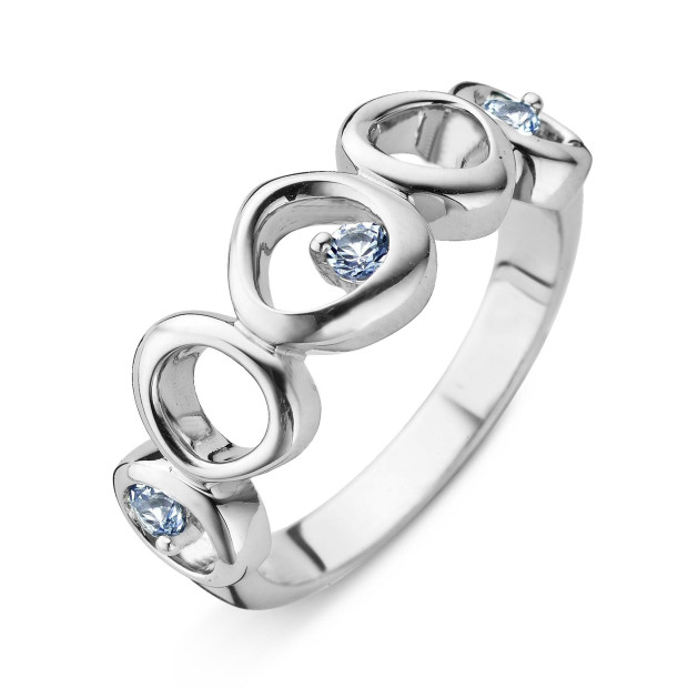 orphelia Orphelia® Women's Sterling Silver Ring - Silver ZR-3752