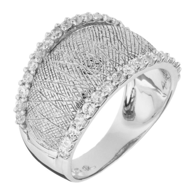 orphelia Orphelia® Women's Sterling Silver Ring - Silver ZR-3569